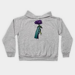 Melting lotus Kids Hoodie